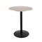 Holland Bar Stool Co 42" Tall OD214 Black Table Base 22" Diameter 30" Diameter White Ash Top by the HollBar Stool Co. OD214-2242BWOD30RWA - alternate 1